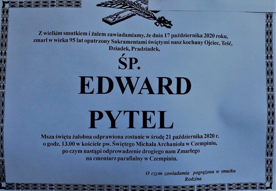 OSTATNIE POŻEGNANIE: Odeszli od nas Maria Karolczak, Edward Pytel ...