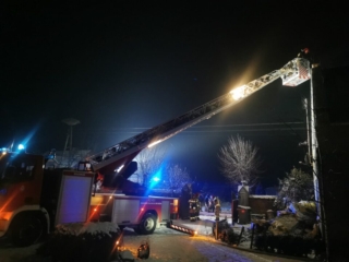 pozar Kamieniec OSP Klecko (9)